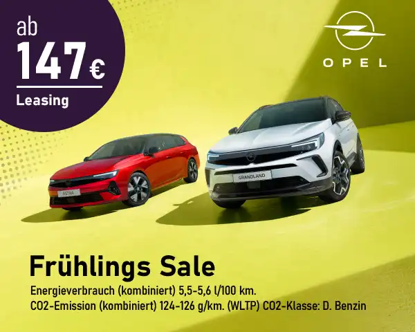 Opel Frühlingssale – Jetzt durchstarten!